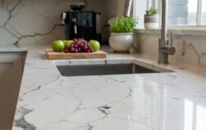 Plan de travail cuisine quartzite